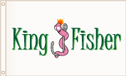 House Boat Flag - King Fisher